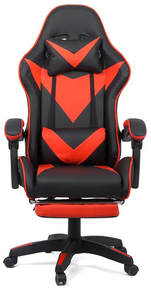 Scaun gaming OFF 299 rosu cu negru