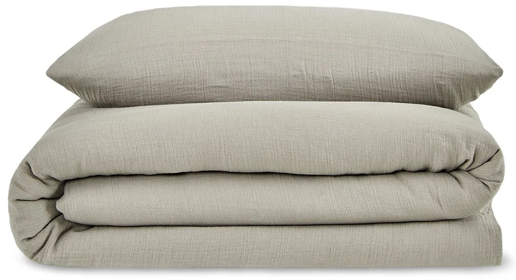 Lenjerie de pat din muselină 4Home Sand, 160 x 200 cm, 70 x 80 cm