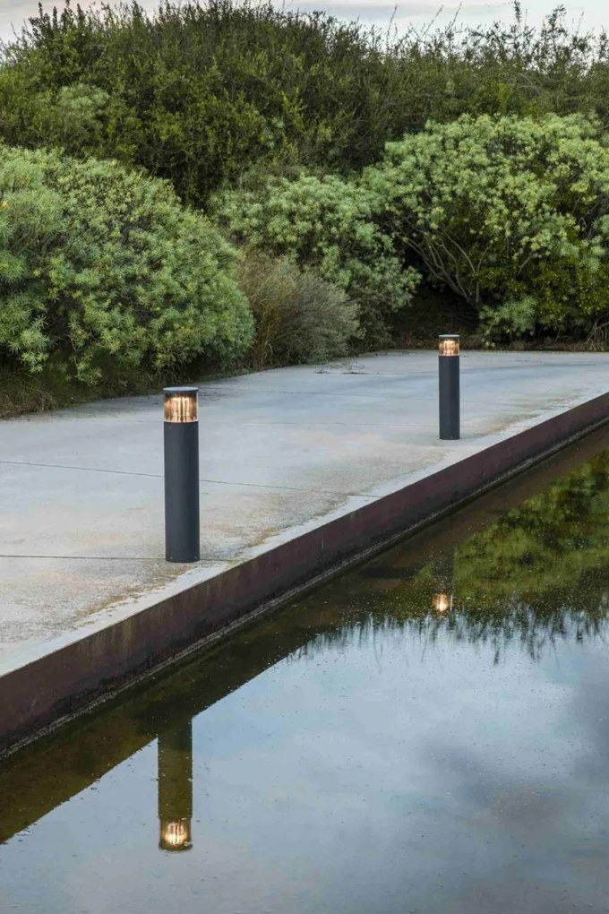 Stalp LED iluminat exterior simetric 180º IP65 SCREEN 80cm 2700K