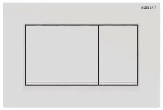 Clapeta de actionare Geberit Sigma30 alb mat lacuit