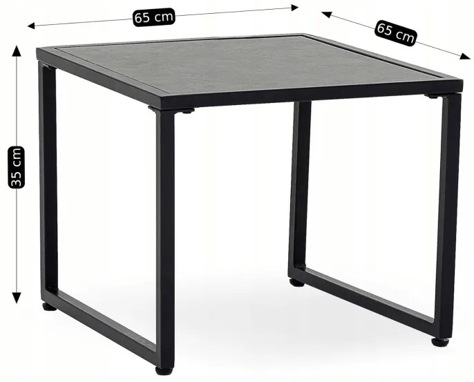 JAKS Set de mobilier de grădină Toledo