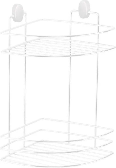 Metalife DB-716 suport de baie, 18x18x32,5 cm, 2 nișe, Bial