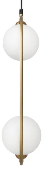 Lustră pe cablu Maytoni MOD013PL-02BS1 RING 2xG9/25W/230V alamă