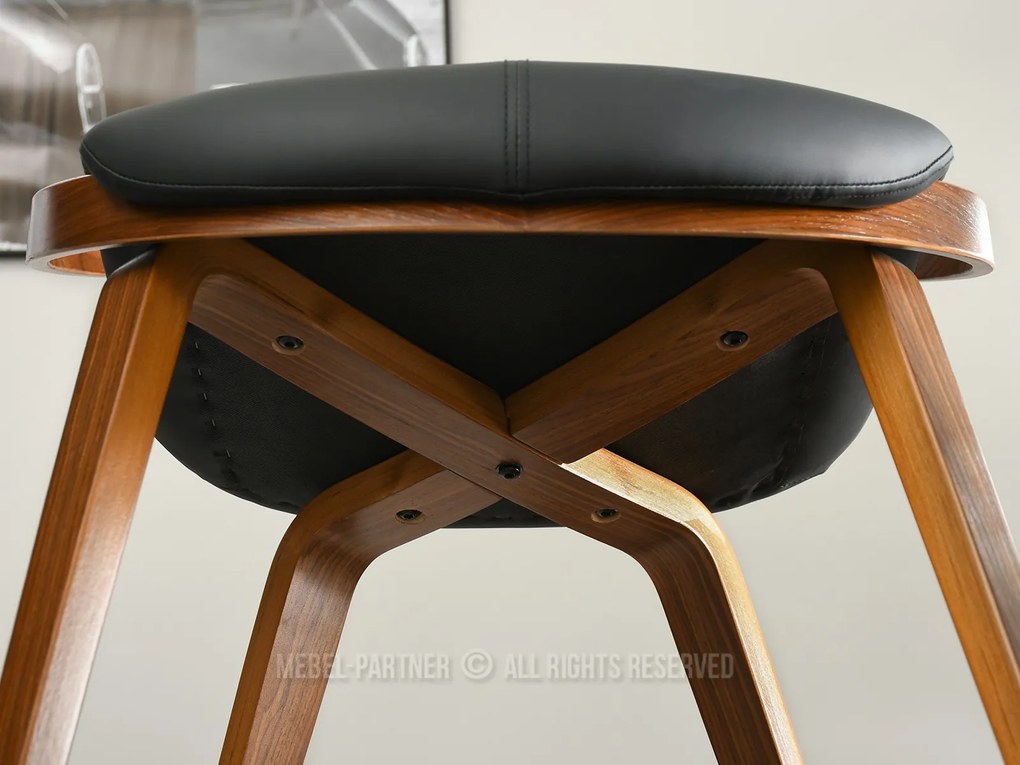 Scaun Lila K (negru + nuc). 1111105