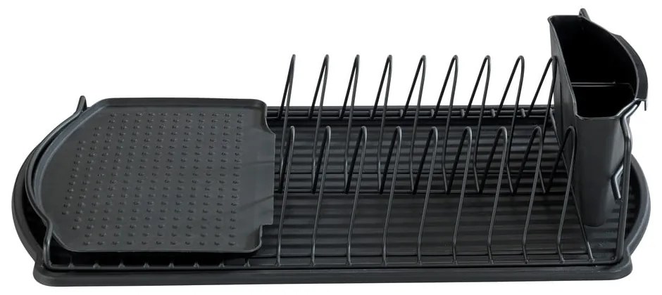 Suport pentru scurs vase Wenko Drip Basic, negru