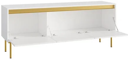 Dulap TV Gelean 3D (Negru + auriu) . 1106217