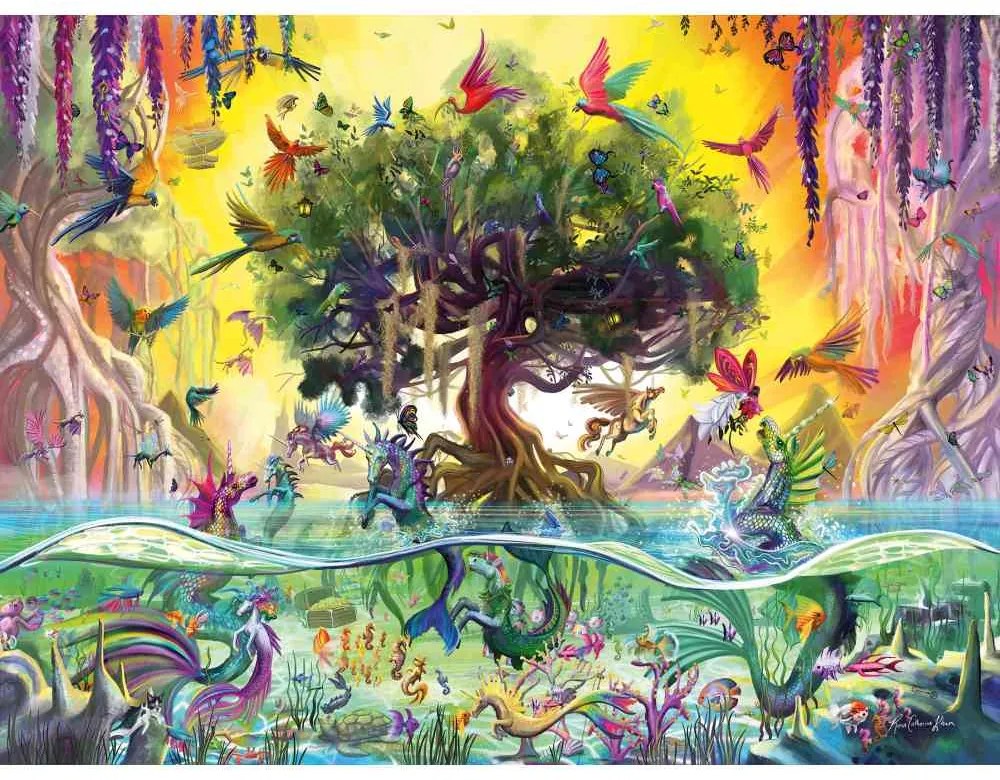 RAVENSBURGER - PUZZLE ANIMALE BASM 1500 PIESE - RAVENSBURGER (RVSPA00798)