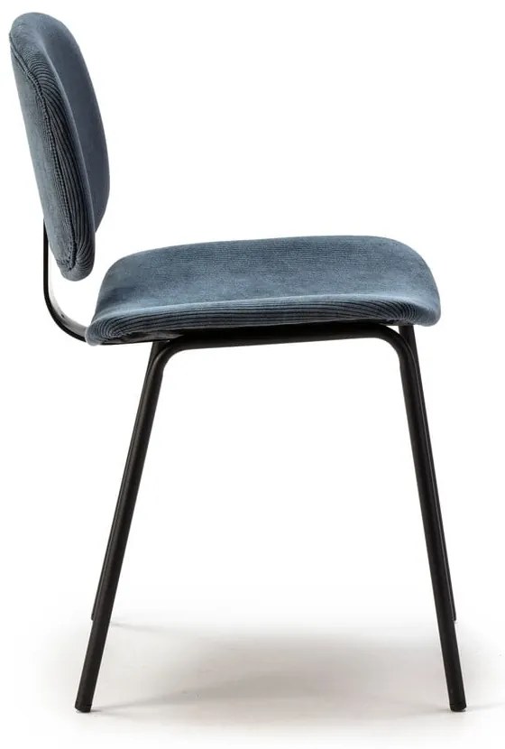Scaune de dining albastre 2 buc. Arus – Marckeric