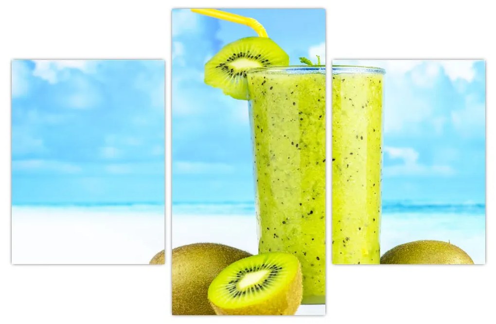 Tablou - smoothie kiwi (90x60 cm)