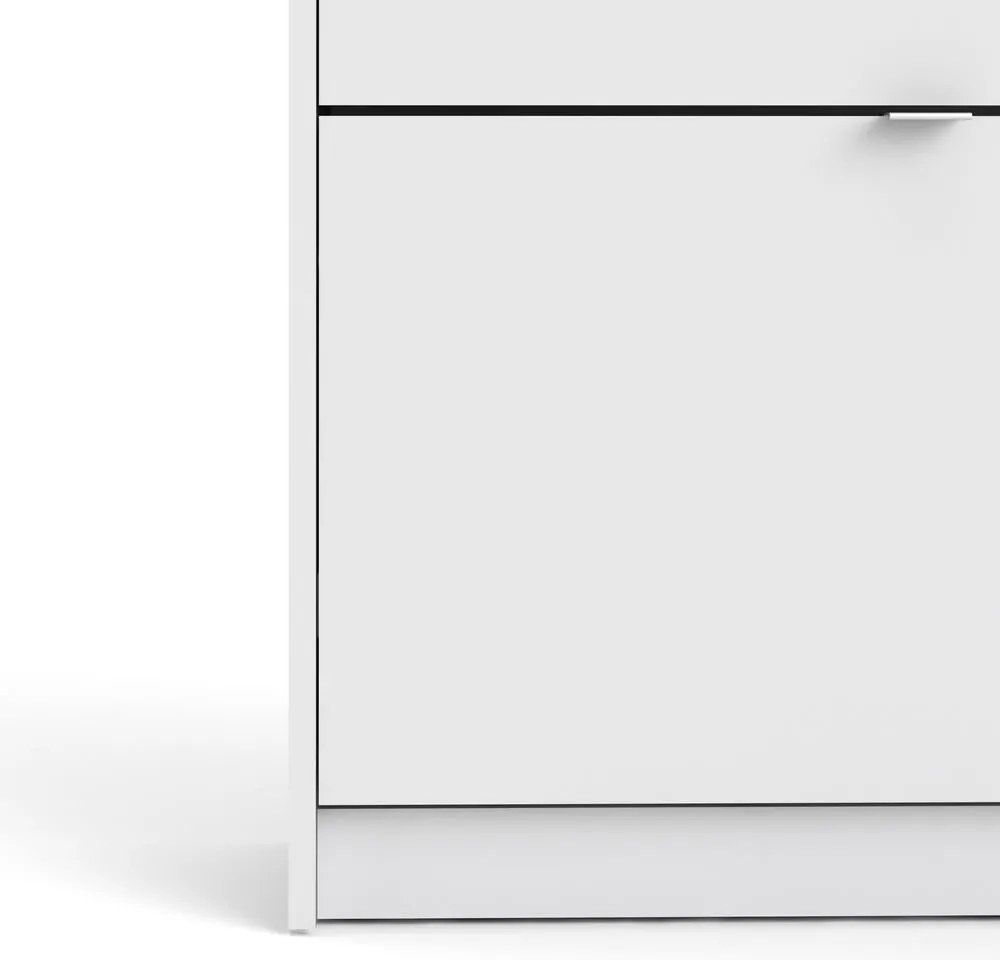 Pantofar alb cu deschidere înclinată Shoes – Tvilum