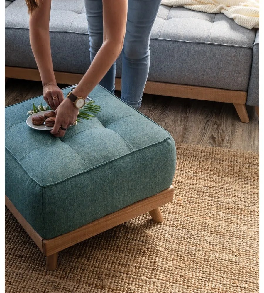 Taburet turcoaz Dazzling Daisy – Miuform