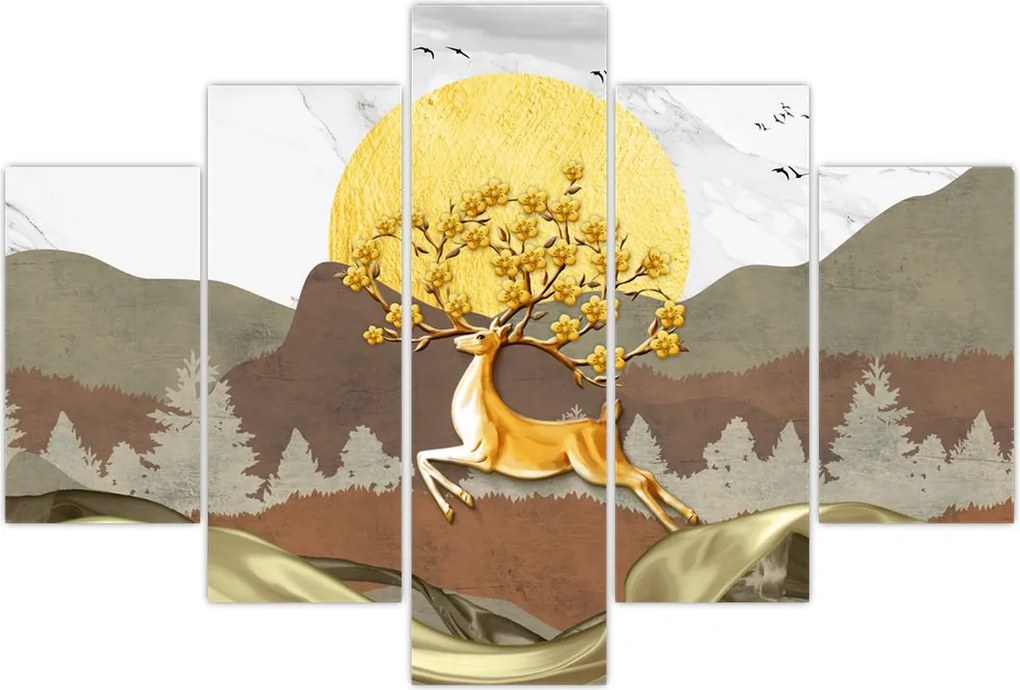 Tablou cu cerb (150x105 cm)