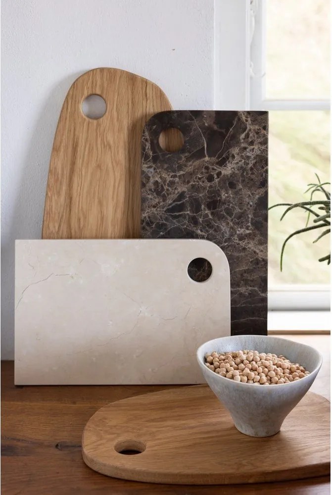 Tocător de servire din marmură 38 x 18 cm Marble – Mette Ditmer Denmark