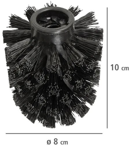 WENKO 24090800 - Cap pentru perie WC 8x9,3 cm negru