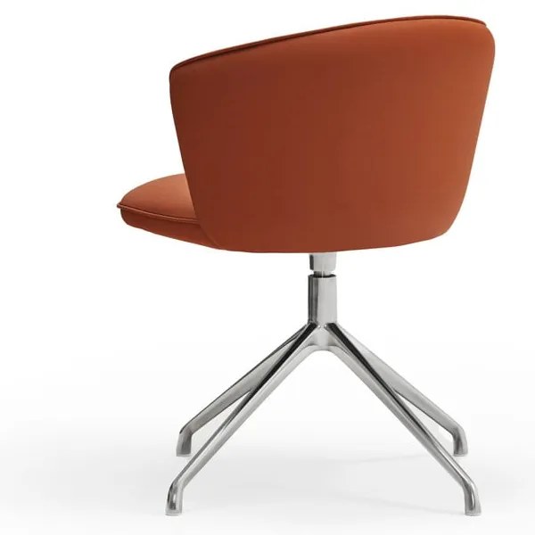 Set de scaune de sufragerie portocaliu 2 buc. tapițat Add – Teulat