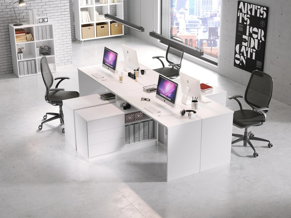 Masă PC Terra (alb). 1098518