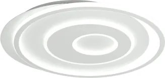 Brilagi - Plafonieră LED dimabilă IRIS LED/83W/230V 46x50 cm albă + telecomandă