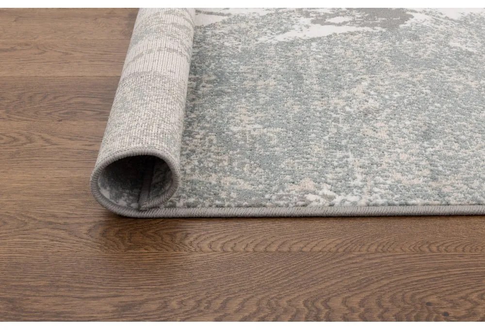 Covor tip traversă albastru prăfuit 80x300 cm Sensi Gepi – FD