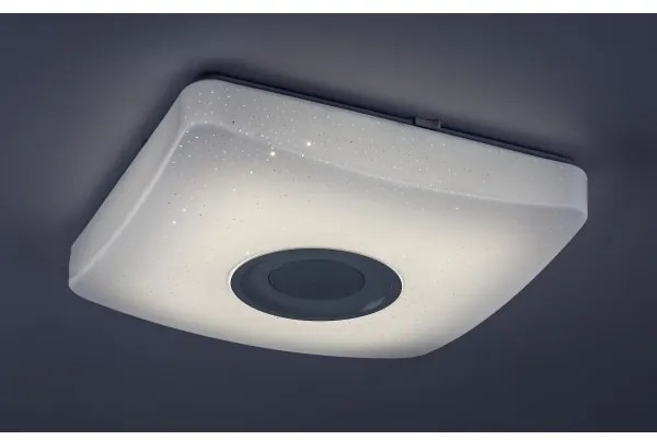 Rabalux - Plafonieră LED RGB dimmabilă cu difuzor, 18W/230V + telecomandă