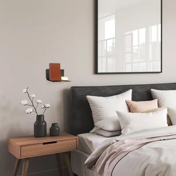 Aplică LED cu raft Rabalux 71058 ARANZO LED/6W/230V 3000K