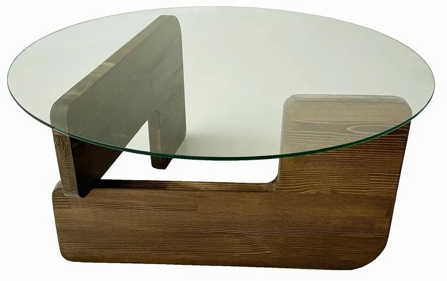 Măsuță de conferință Mia Walnut