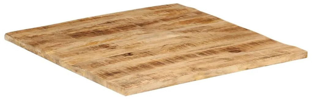 Blat de masa, 25-27 mm, 80x80 cm, lemn masiv de mango