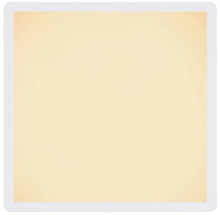 Plafoniera LED design slim Sapana alb 42x42cm