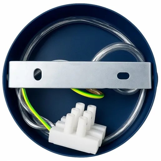 Lustră pe cablu Brilagi FLAMENGO 1xE27/60W/230V albastru