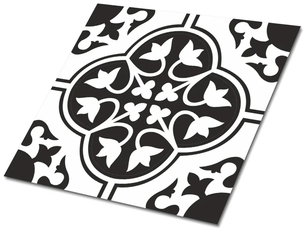 Plăci de vinil Ornament cu flori