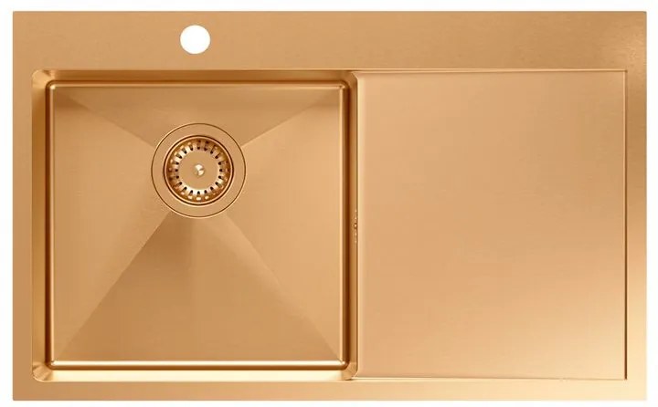 Chiuveta inox RUSSEL 111 cupru