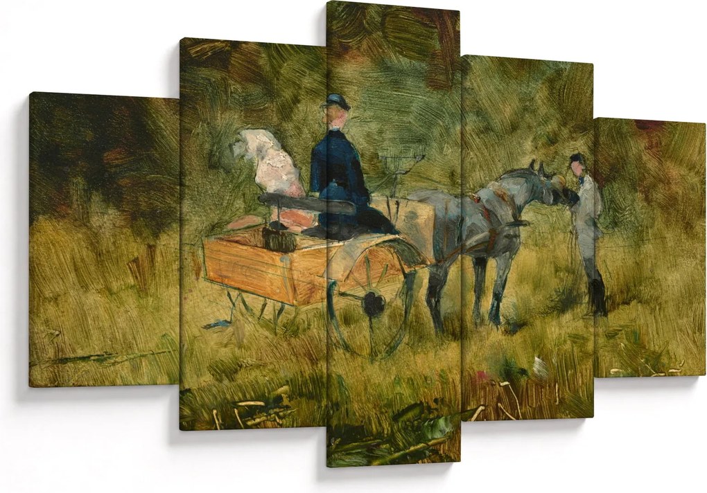 Tablou - Henri de Toulouse-Lautrec, The Trap, reproducere (150x105 cm)