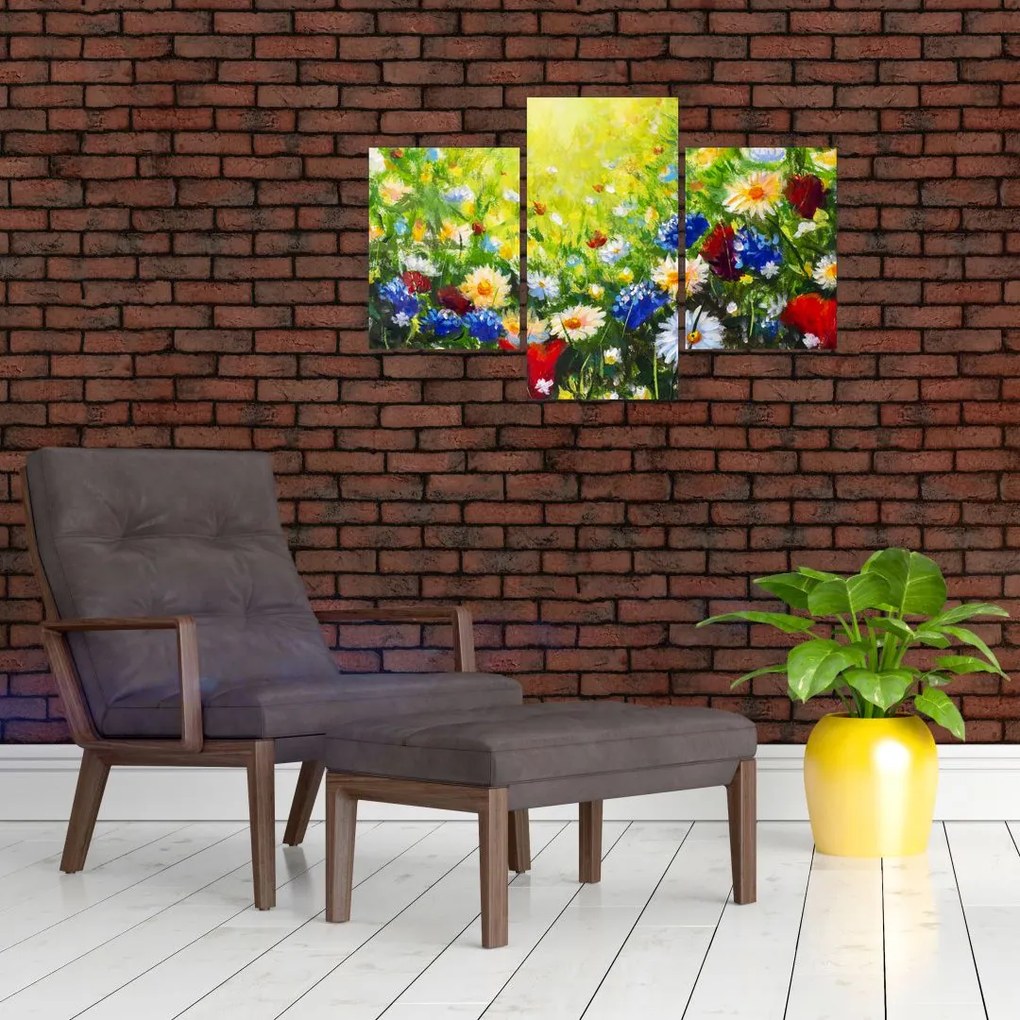 Tablou - Flori sălbatice (90x60 cm)