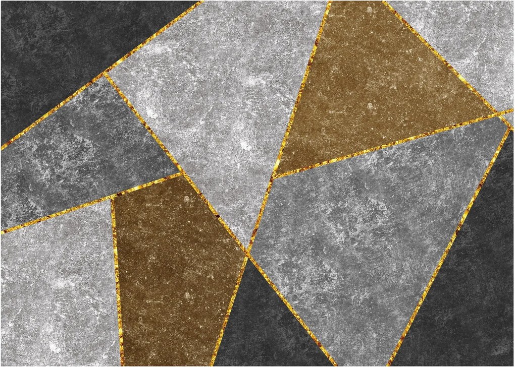 Tablou pe sticlă - Imitarea materialelor (70x50 cm)