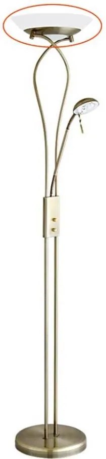 Abajur de rezervă din sticlă pentru lampadar Rabalux 4078 GAMMA R7s mare