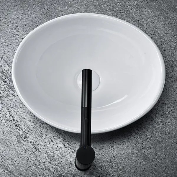 REA-U0133 - Lavoar pentru blat SOFIA 34,5 x 41 cm ceramică/alb lucios