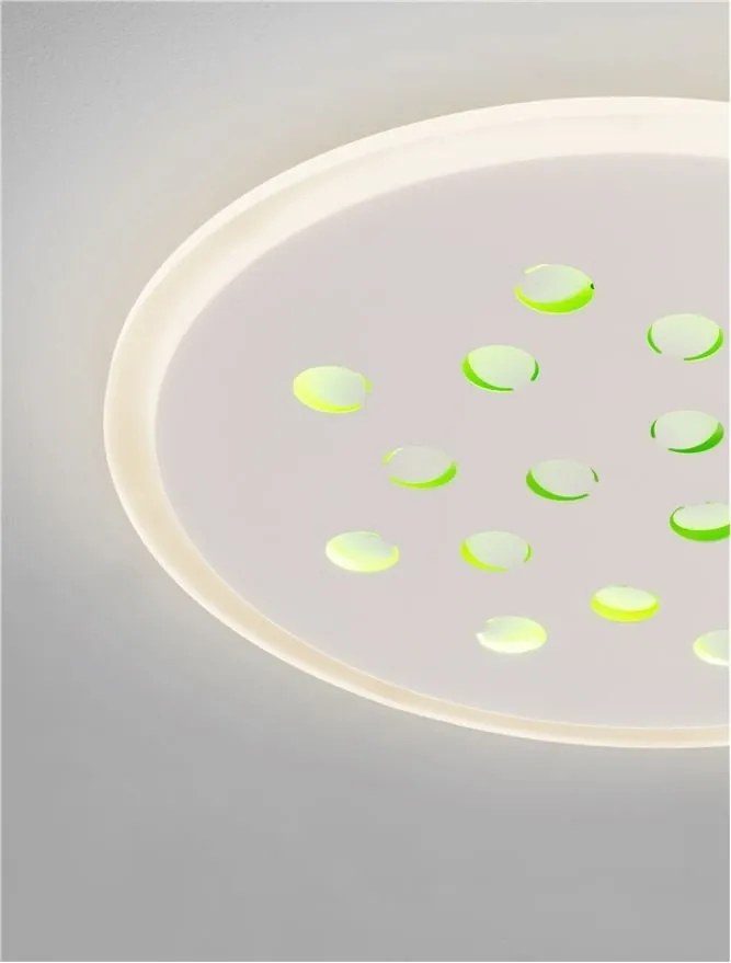Plafoniera LED RGB si telecomanda ASTRAEUS 45cm