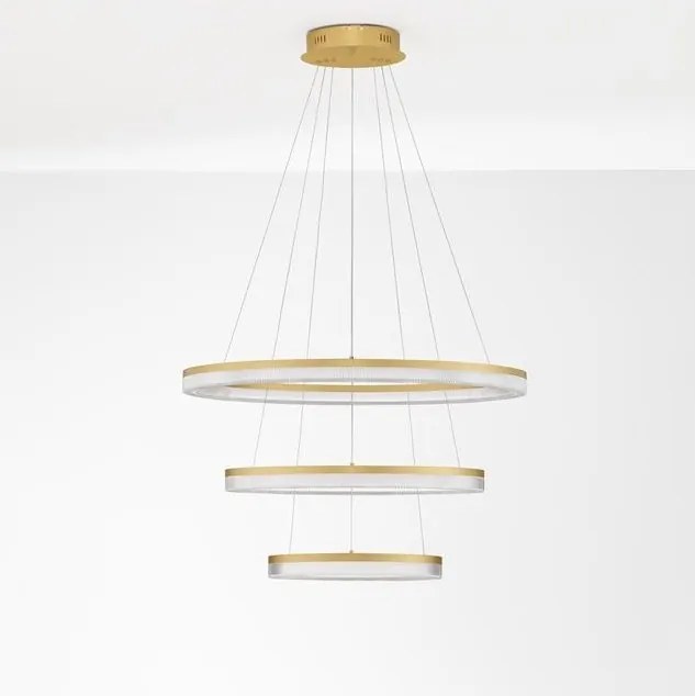 Lustra suspendata LED CCT design circular Luana 80cm NVL-9130637
