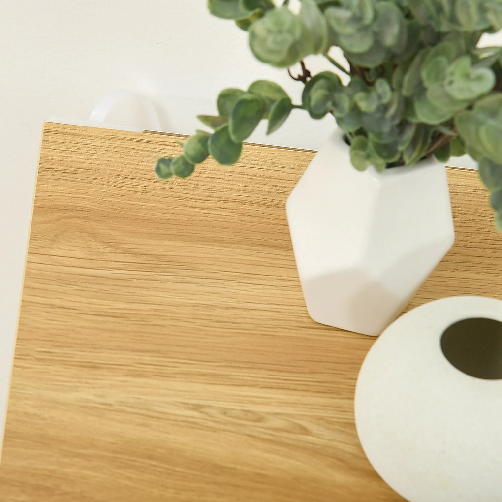 HOMCOM Dulap Slim pentru 18 Pantofi, 3 Sertare cu 2 Rafturi Reglabile Alb | Aosom Romania