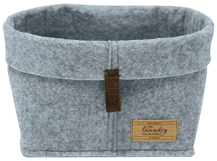 Organizator textil Wenko Felt, 12 x 18 cm, gri