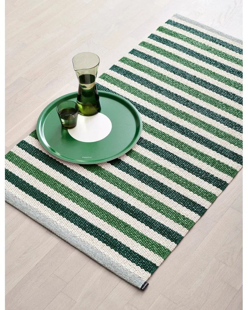 Covor tip traversă pentru interior și exterior verde 70x240 cm Teo Grass – Pappelina