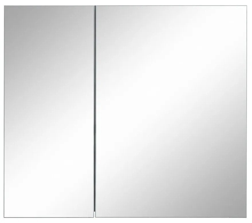 Dulap de baie de perete cu oglindă Støraa Wisla, 80 x 70 cm