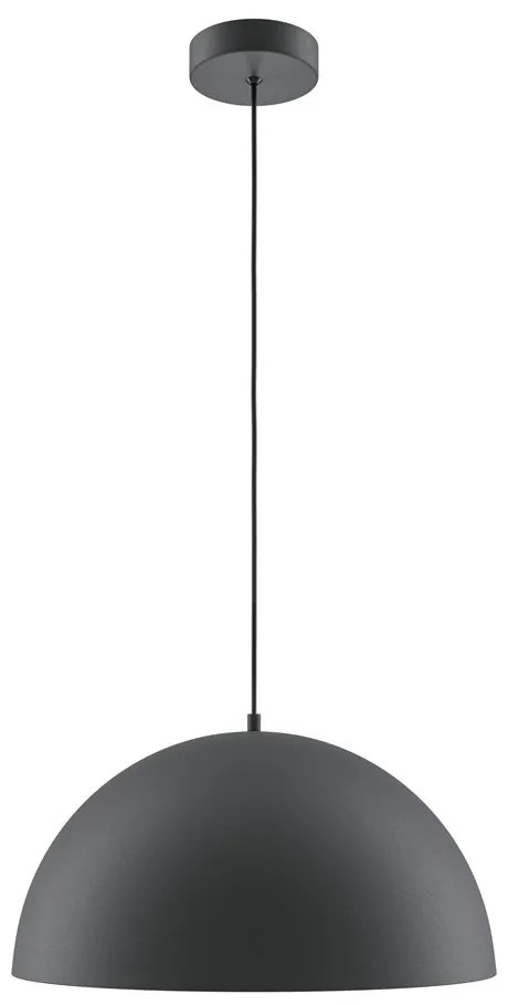 Lustra/Pendul metalic Basic D-35cm negru