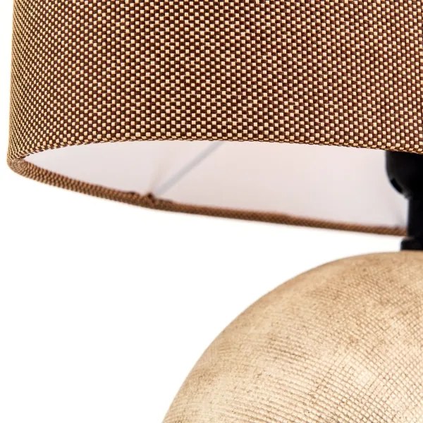 Lampă de masă Orion LA 4-1193 ETHNO 1xE27/60W/230V ceramică maro/bej