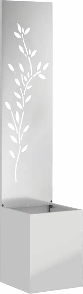 vidaXL Ecran de intimitate pentru grădină Argintiu 32 x 32 x 150 cm