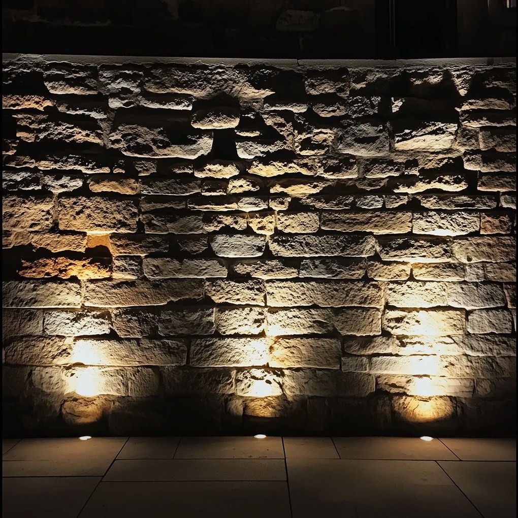 Proiector modern de sol pentru exterior din oțel 35 mm reglabil IP65 - Delux