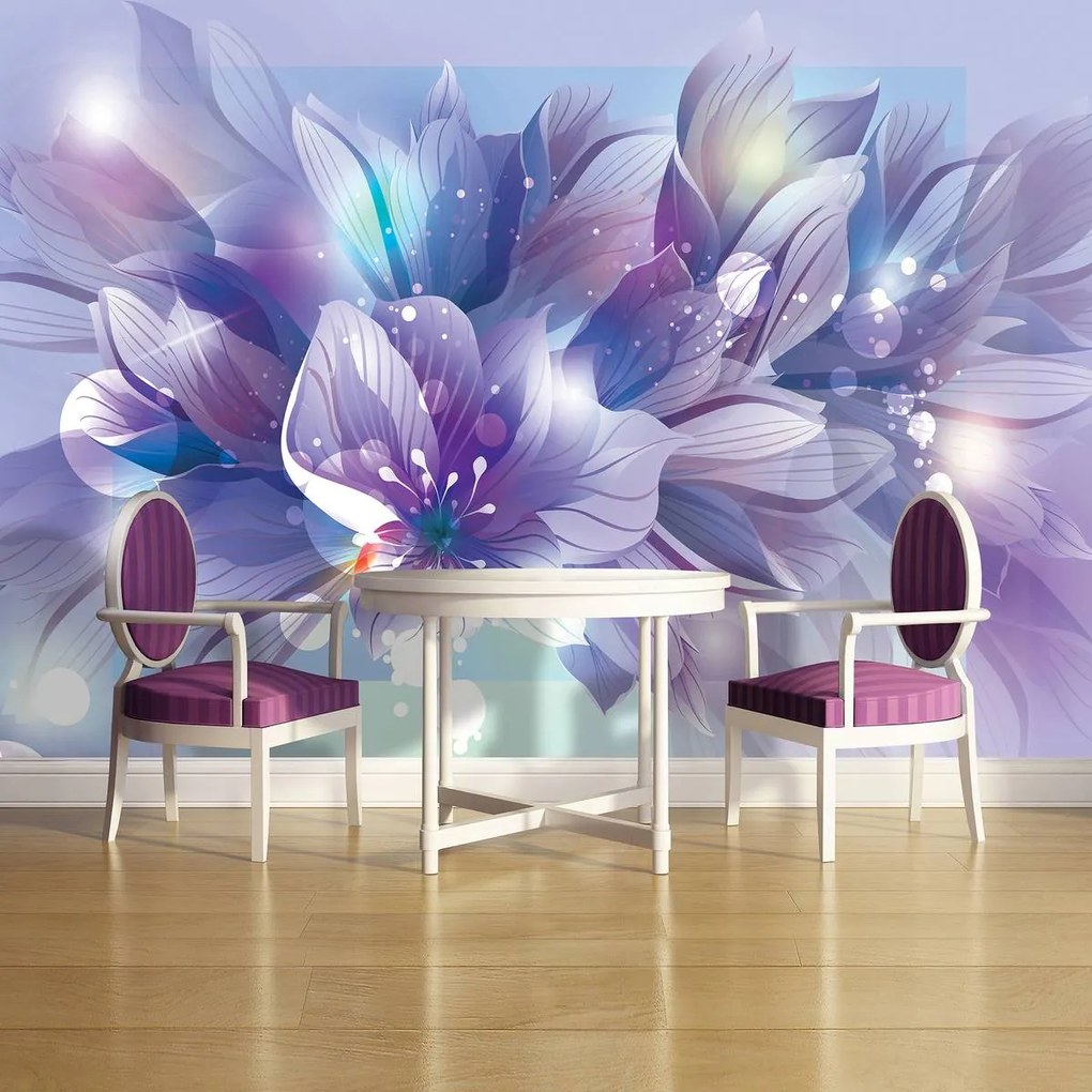 Fototapet - Arta florală - abstract (152,5x104 cm)