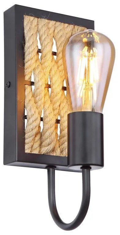 Aplica de perete stil rustic natural HALIA