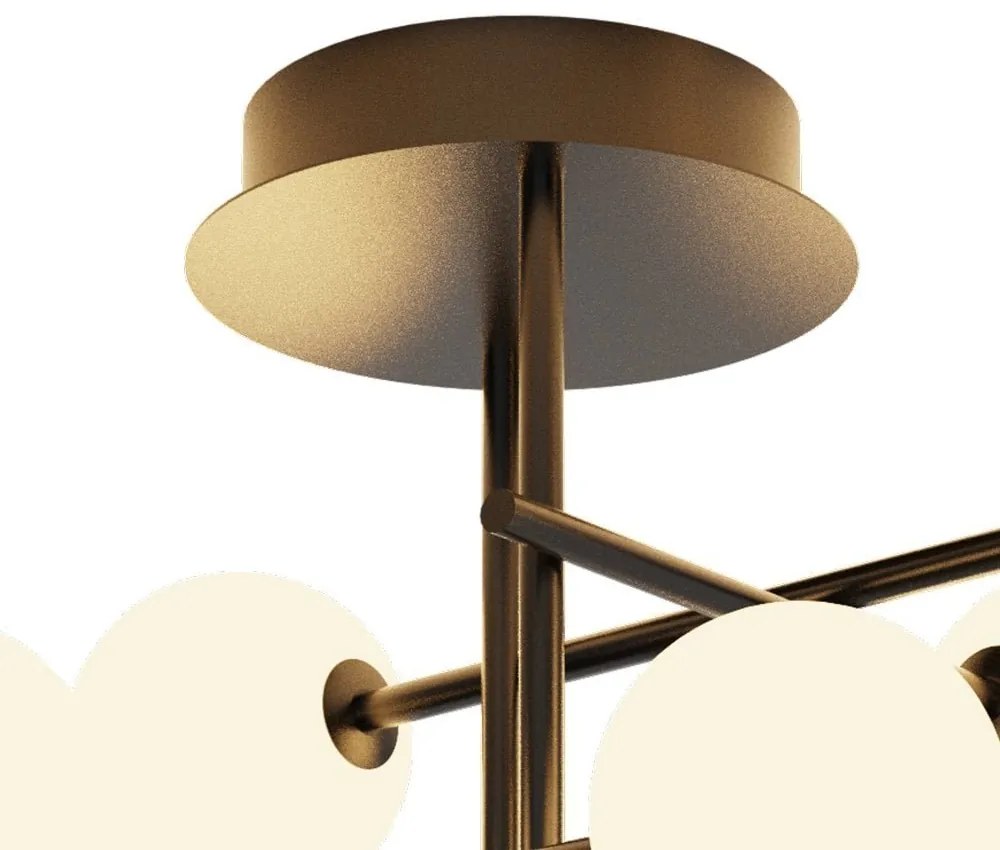 Lustra aplicata design Art Deco cu 7 surse de lumina CELLAR