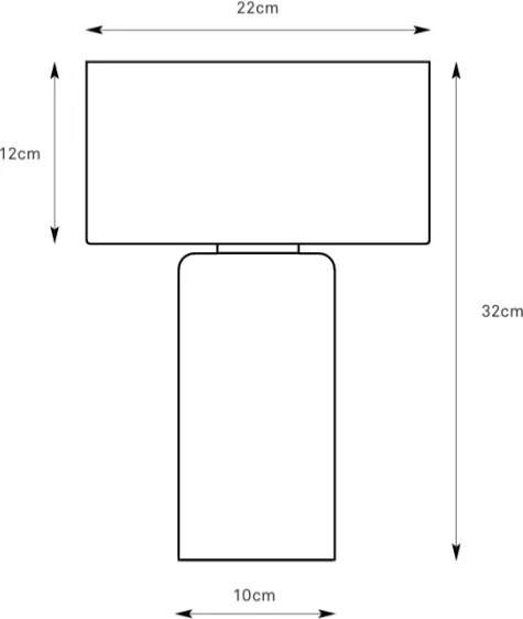 Markslöjd 109144 - Lampă de masă CORIN 1xE27/60W/230V crom lucios