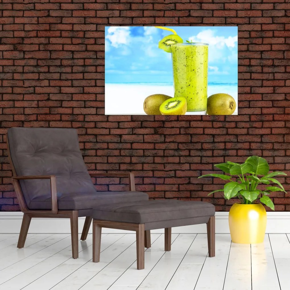 Tablou - smoothie kiwi (90x60 cm)